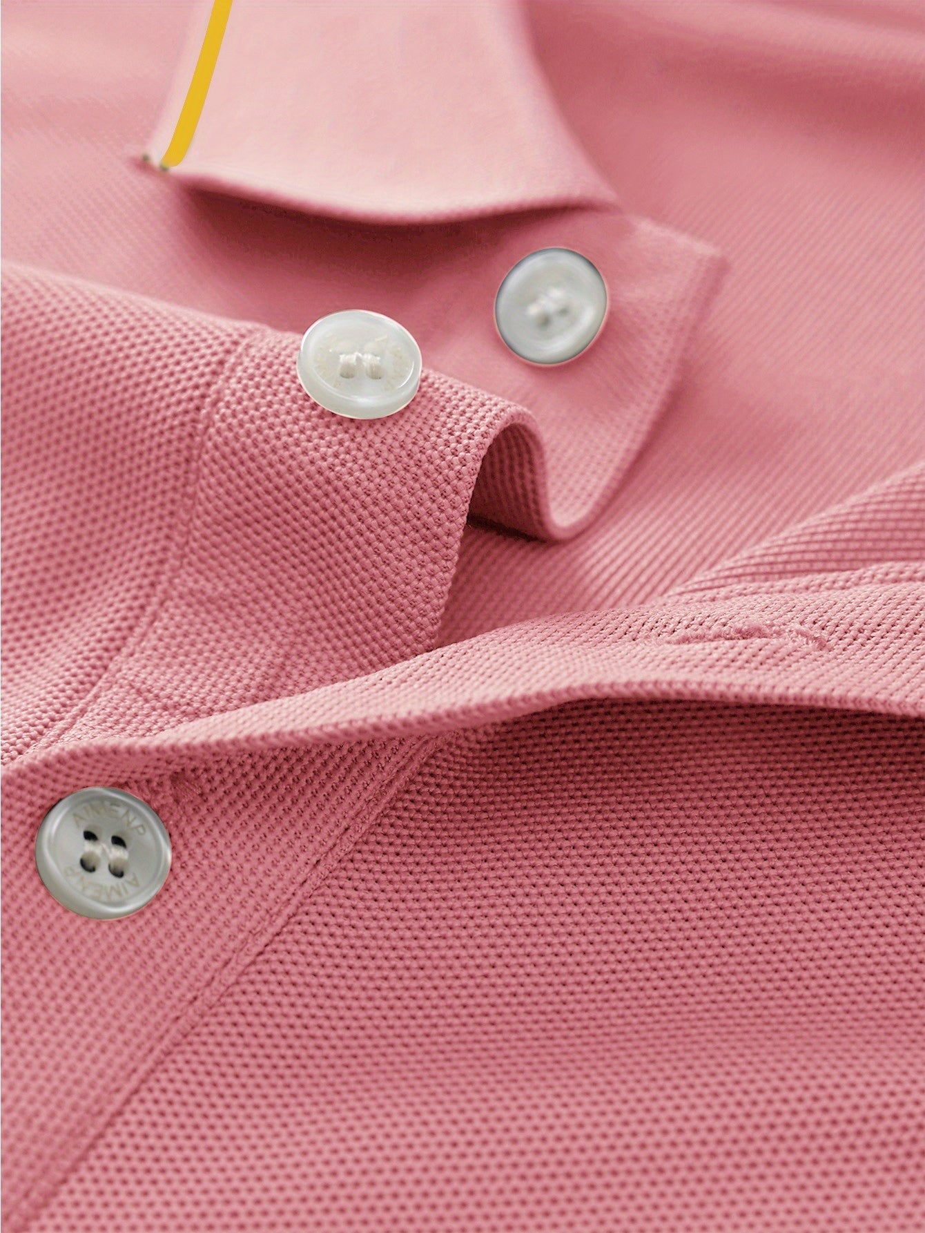 Rabbit Symbol Men'S Summer Short Sleeved Polo Shirt with Small Logo Pattern, High-End Feel, Light Business, New Short Sleeved Top, a Must-Have for Summer, Suitable for Sports, Golf, Tennis, Fishing, Leisure Vacation Wear