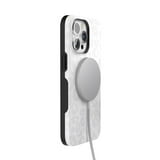 Casely iPhone Case | Into The Wild | White Snow Leopard Case | Classic Slim Case Compatible with MagSafe