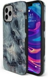 Casely iPhone Phone Case - Classic Blue Marble Case - 360 Degree Coverage for Your Phone - Precise Cutouts, 1mm Raised Lip Camera Protection - Bold
