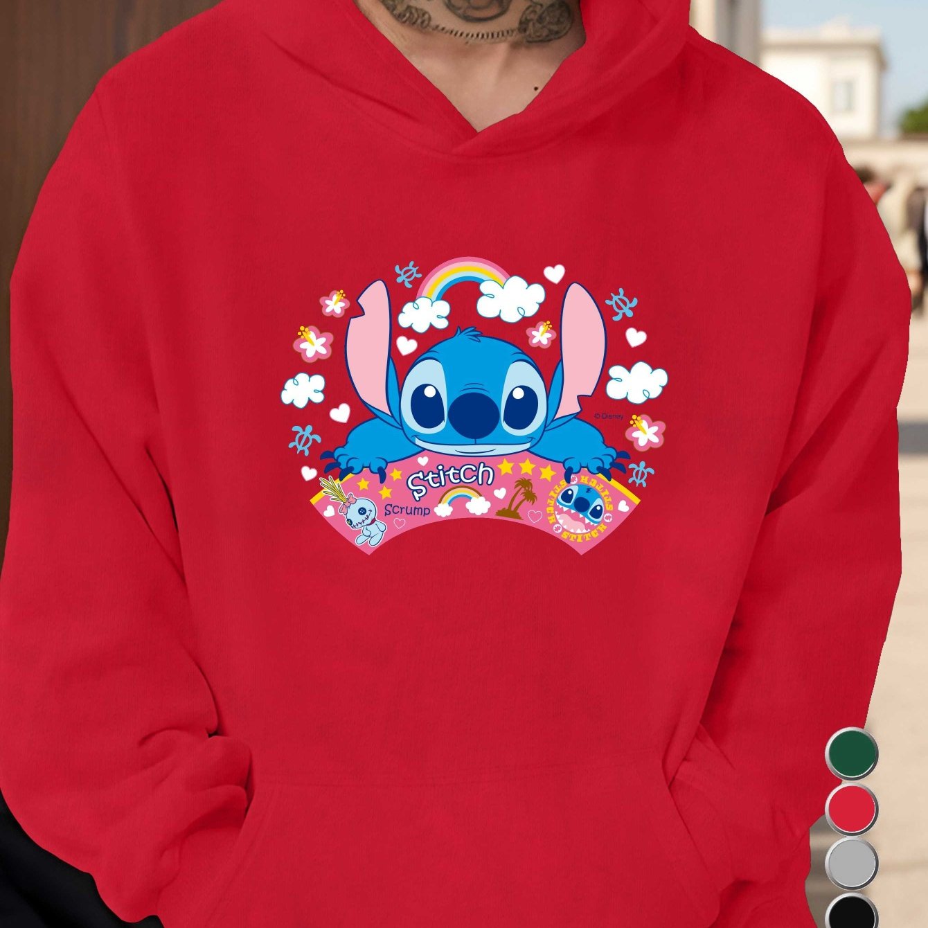 Disney Disney Stitch Men'S hoodies