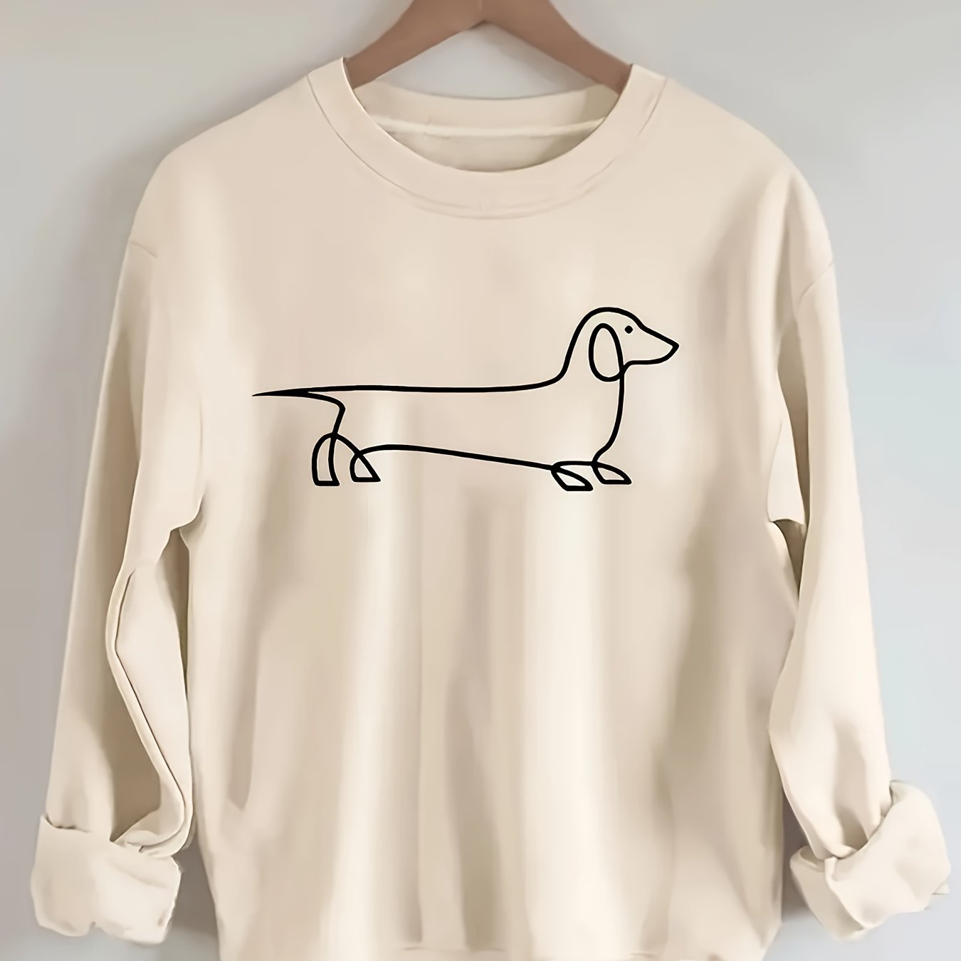 Dog Lover'S Dream - Soft, Casual, Long Sleeve Crew Neck Sweatshirt
