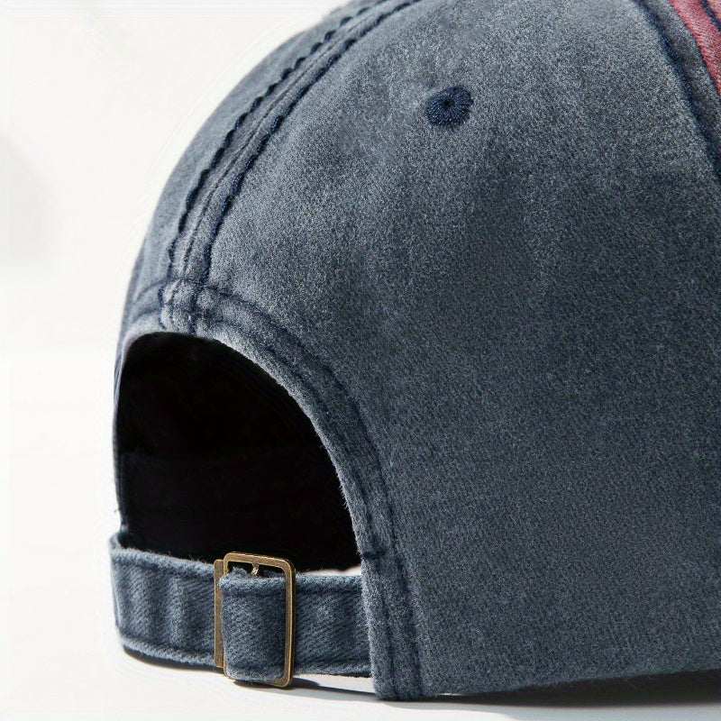 Fashionable Adjustable Peaked Cap | Number 79 Embroidered Color Matching Sun Protection Baseball Cap, Old Personalized Lightweight Sun Hat | Outdoor Leisure Hat for Men and Women