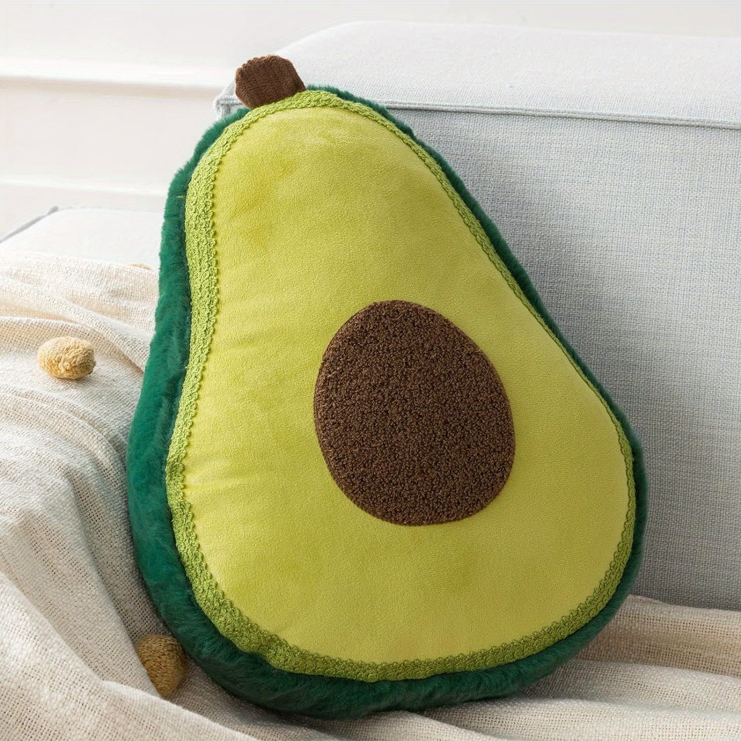 Fun & Playful Fruit-Shaped Throw Pillows | Home Decor for Living Room, Bedroom, Mother's Day Gifts