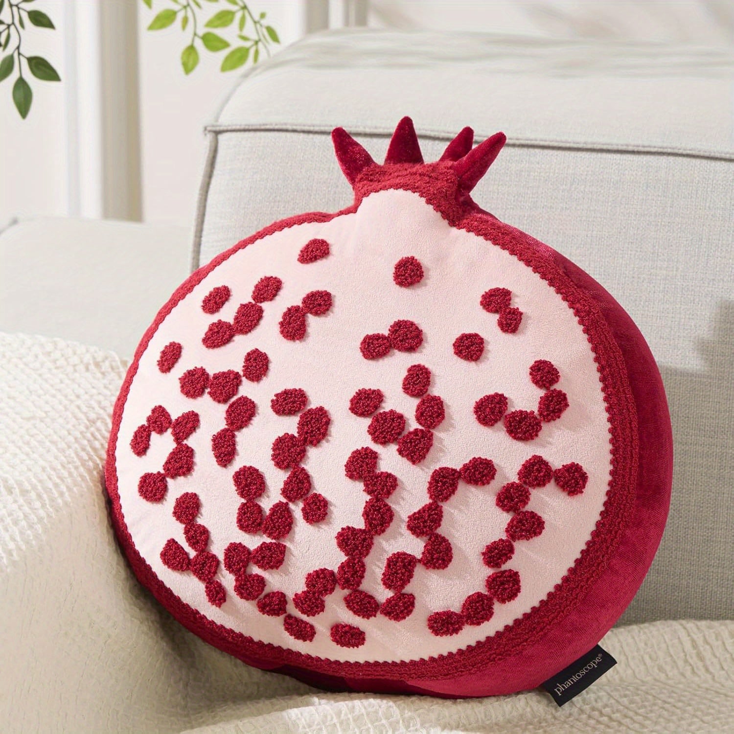 Fun & Playful Fruit-Shaped Throw Pillows | Home Decor for Living Room, Bedroom, Mother's Day Gifts