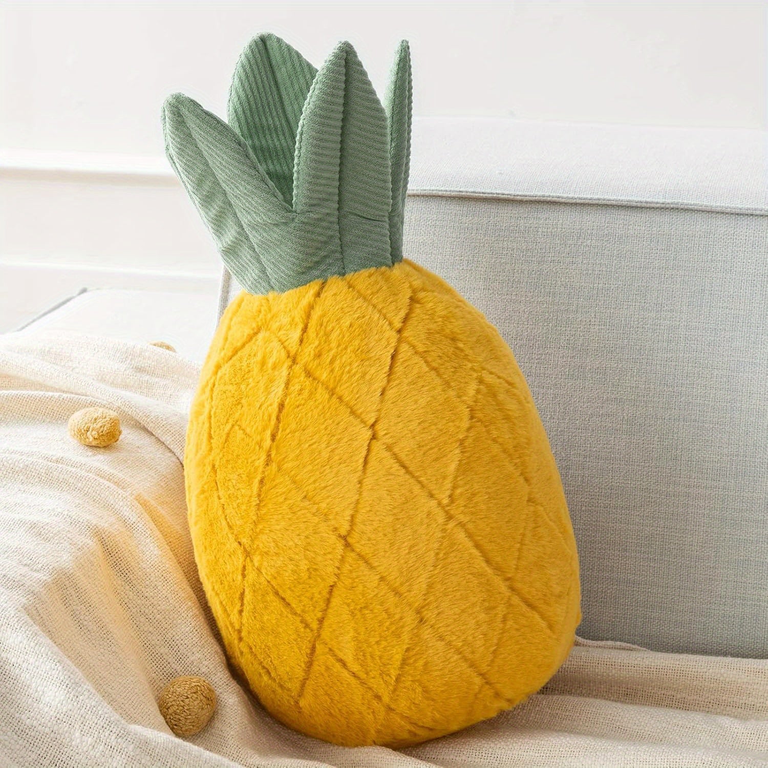 Fun & Playful Fruit-Shaped Throw Pillows | Home Decor for Living Room, Bedroom, Mother's Day Gifts