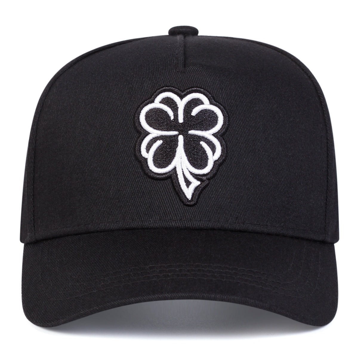 Four-leaf Clover Side Letter Embroidered Baseball Cap For Men, Outdoor Adjustable Sunscreen Leisure Hat For Spring Autumn Travel Tourism Beach
