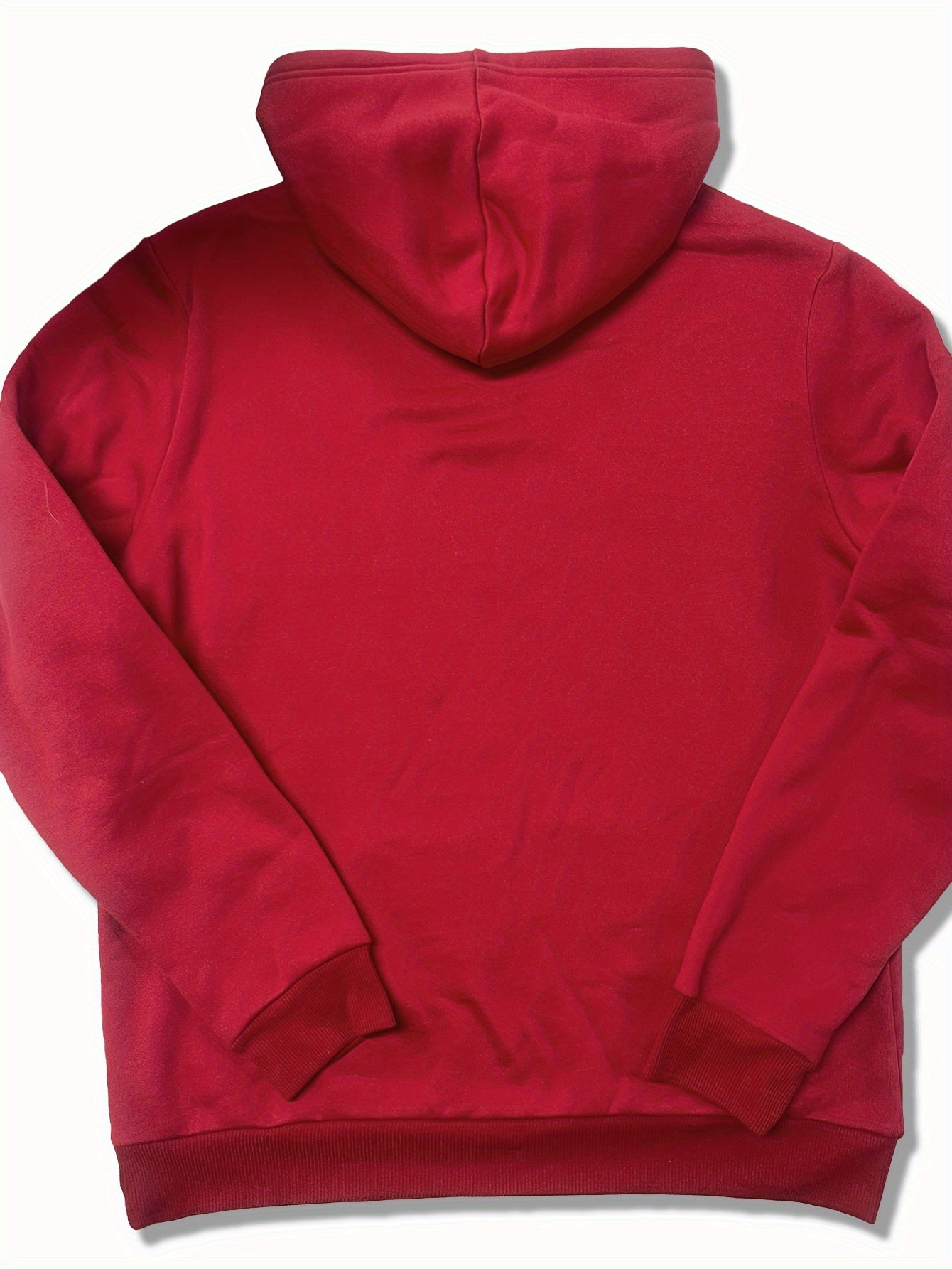 Red flower embroidery design Women's plus size hoodies