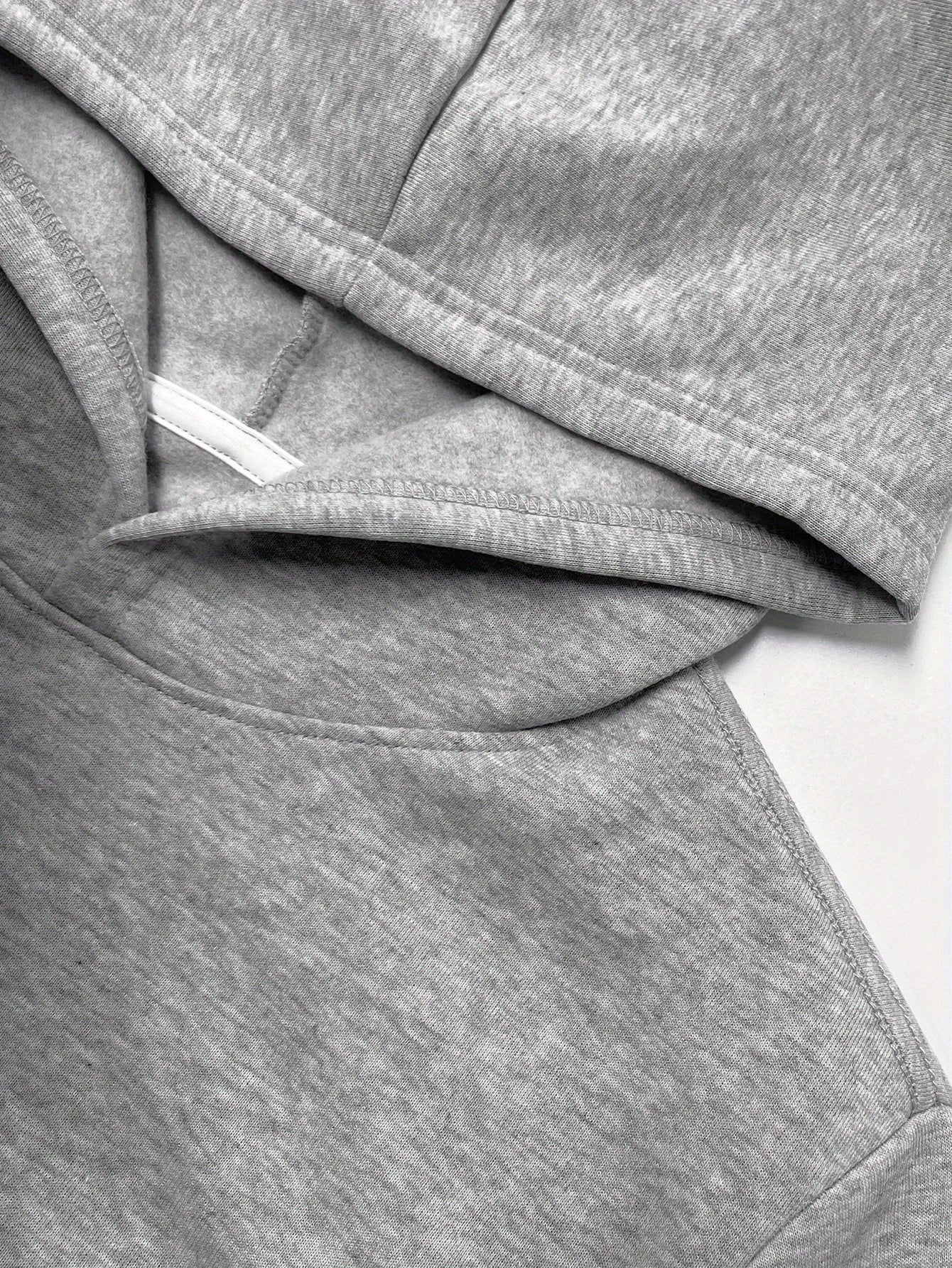 Men'S Stitch Cartoon Character Hoodie - Gray Casual Pullover with Front Pocket, Loose Fit, Long Sleeve, Non-Stretch Fabric for Fall/Winter, Cute Hoodies