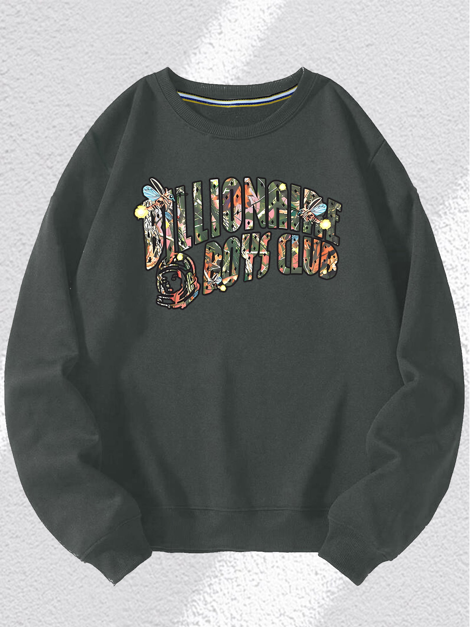 Billionaire Boys Club graphic print, men's home, casual, fashion, all-inclusive, commuting, sports, men's all-inclusive long-sleeved comfort sweater, spring casual top, men's outdoor clothing, suitable for winter and autumn,