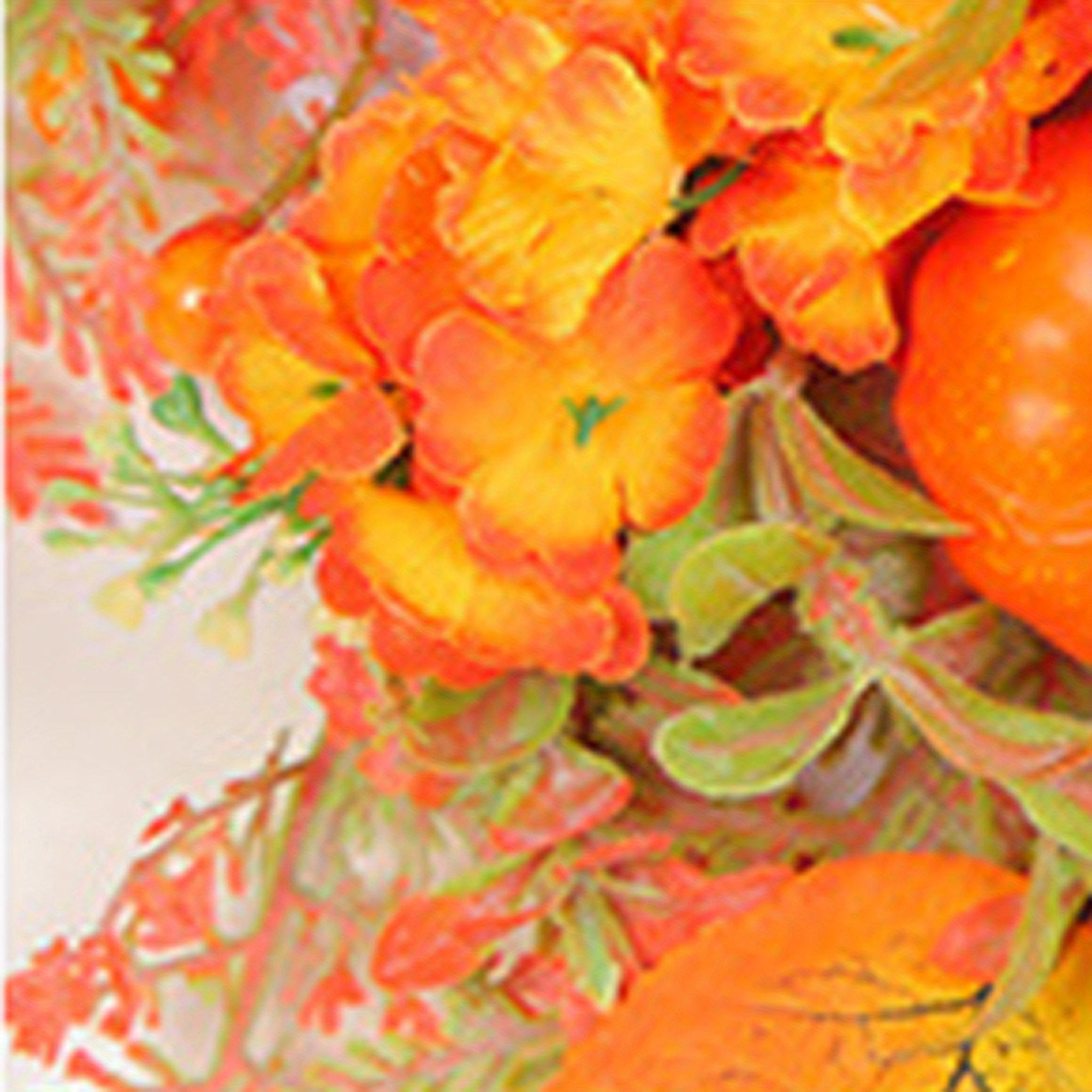 Halloween Wreath, Holiday Indoor Decorative Garland Front Door Wreath Christmas Thanksgiving Party Favor Gift