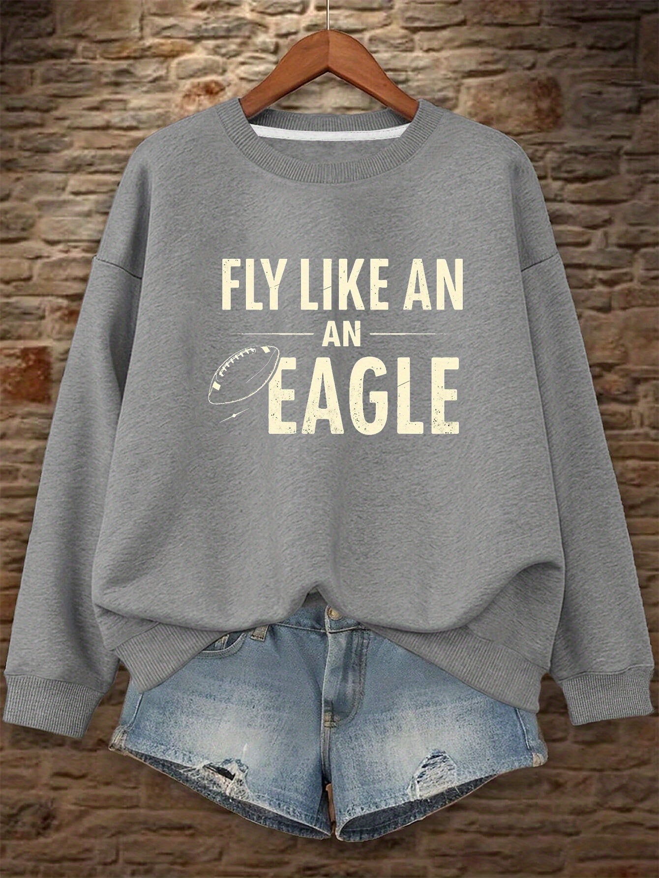 FLY LIKE AN EAGLE women's sweatshirts