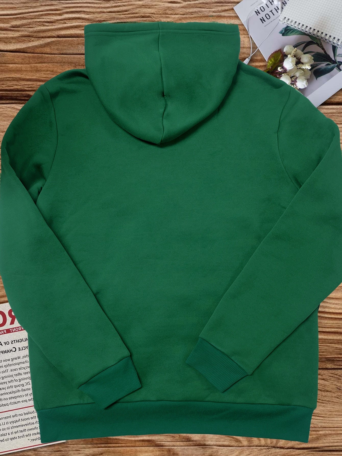 Three Embroidered Dog Faces Women'S Plus Size Casual Hoodies