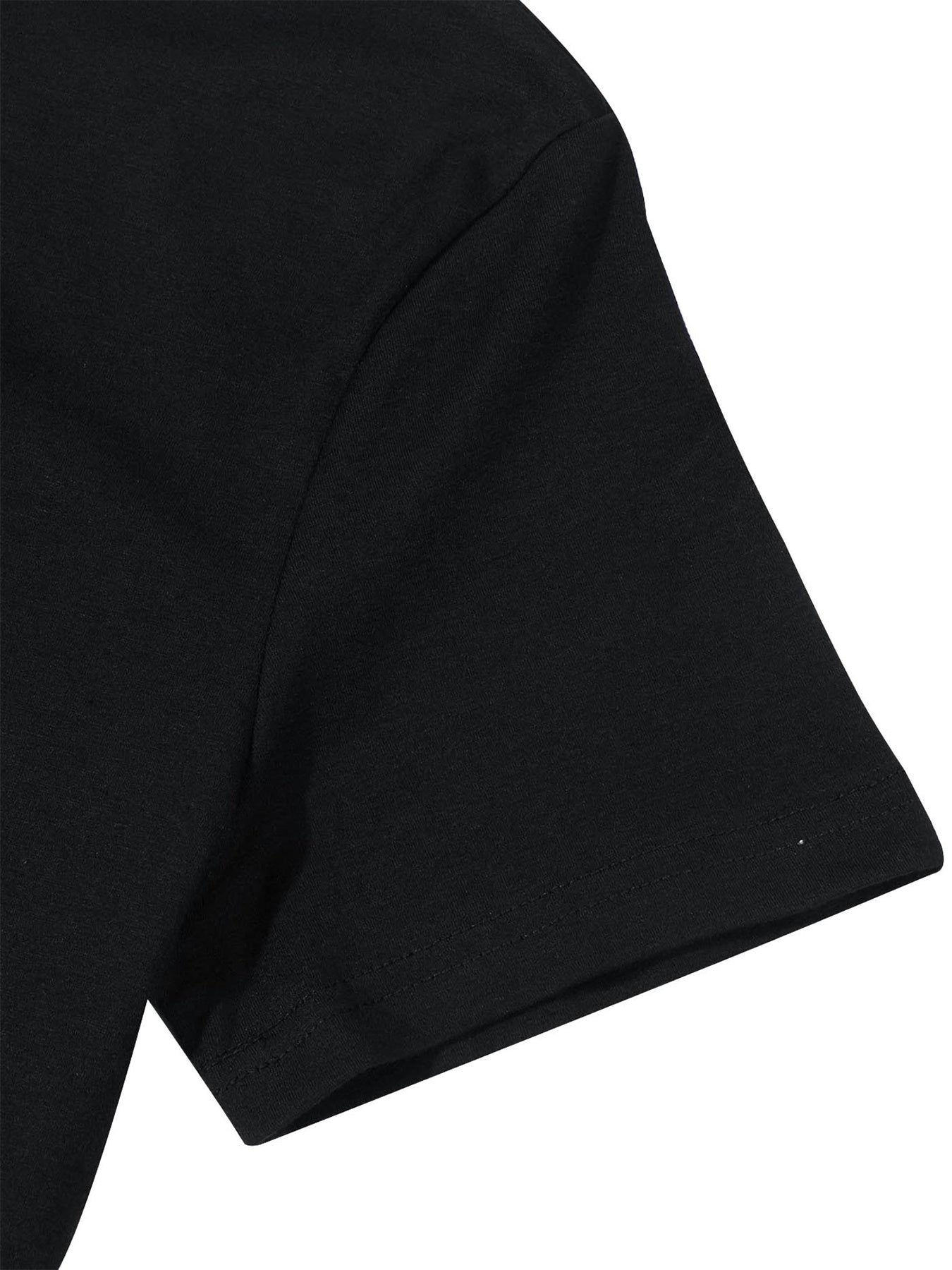 Men's Chicken Nuggets Graphic T-Shirt – 100% Cotton, Soft & Breathable, Black Casual Short Sleeve Tee with Bold