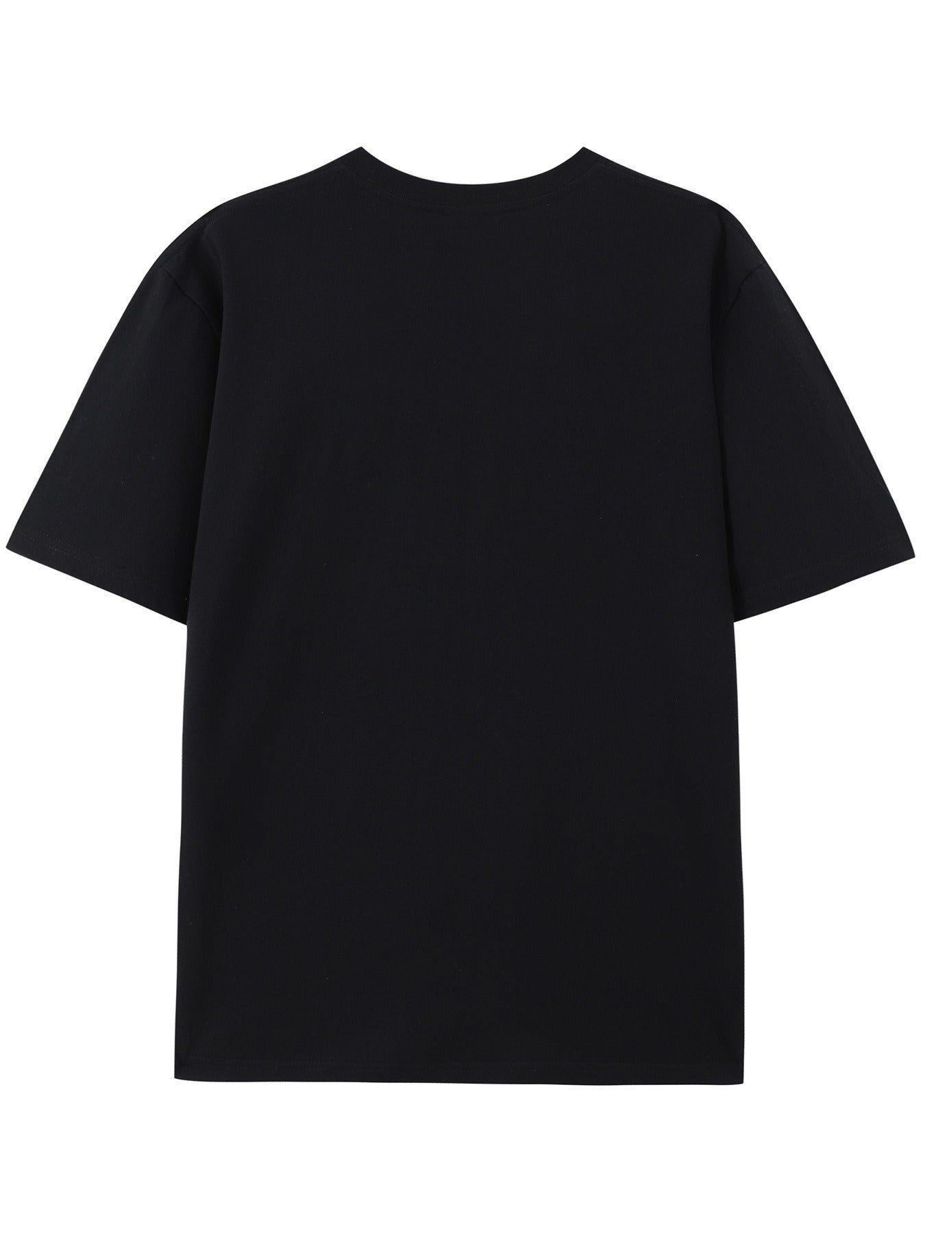 Dunkare Black Green Glow 3s T-Shirt Graphic Print Tee Shirt, Men's Casual Short Sleeve T-shirt