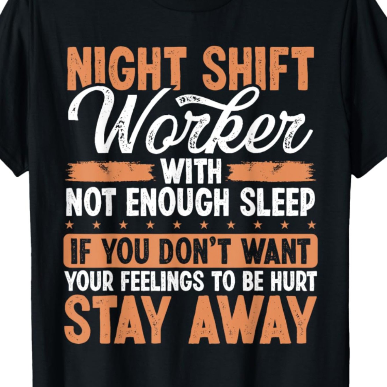 Night Shift Worker Graphic Tee, 100% Cotton Casual Crew Neck T-Shirt, Regular Fit, Adult Men'S Humorous Overnight Factory Worker Print Top, Knit Fabric, Summer Season, for Training & Outdoor Activities