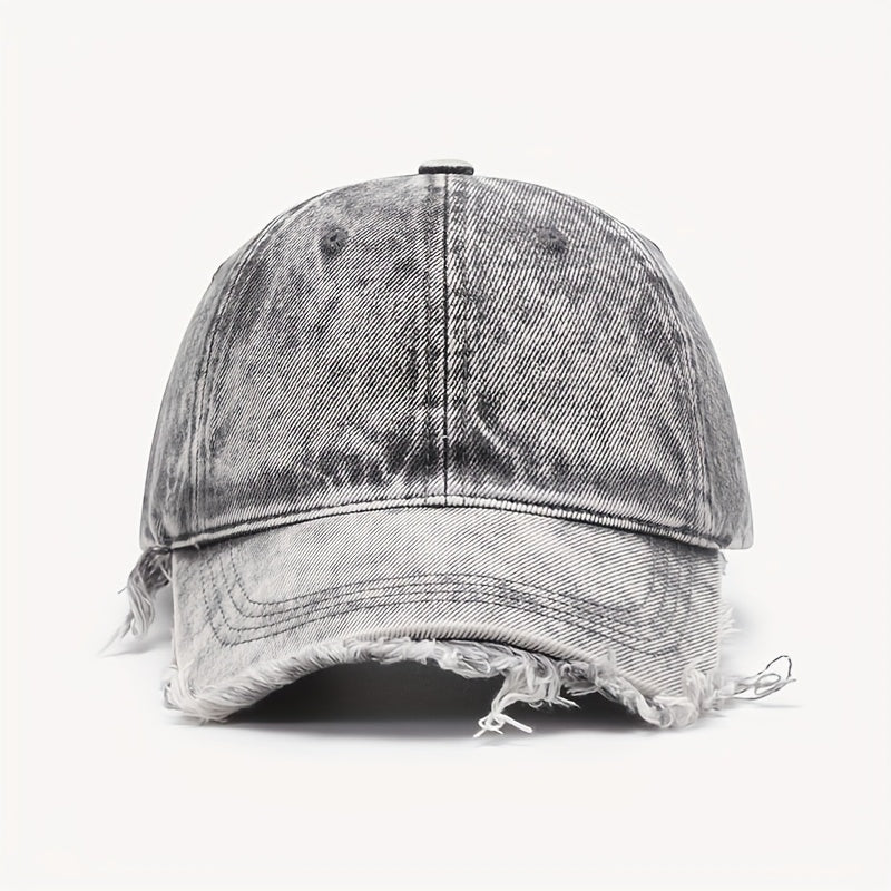 Embroidered Washed Distressed Hip Hop Street Baseball Cap High-end Graffiti Cap - Unisex Adjustable Trucker Hat | Perfect Gift