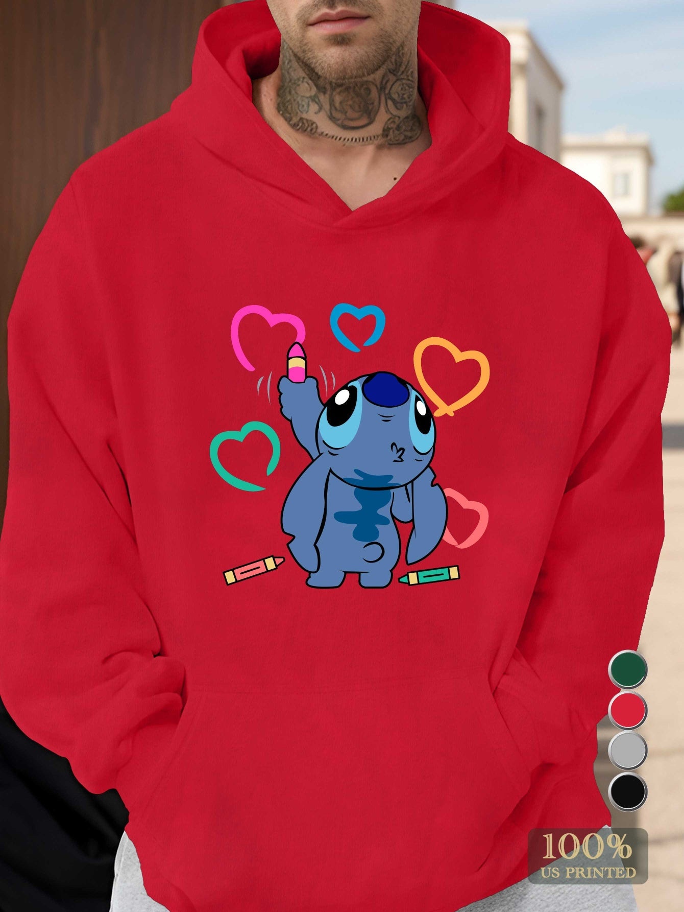 Disney Disney Stitch Men'S hoodies
