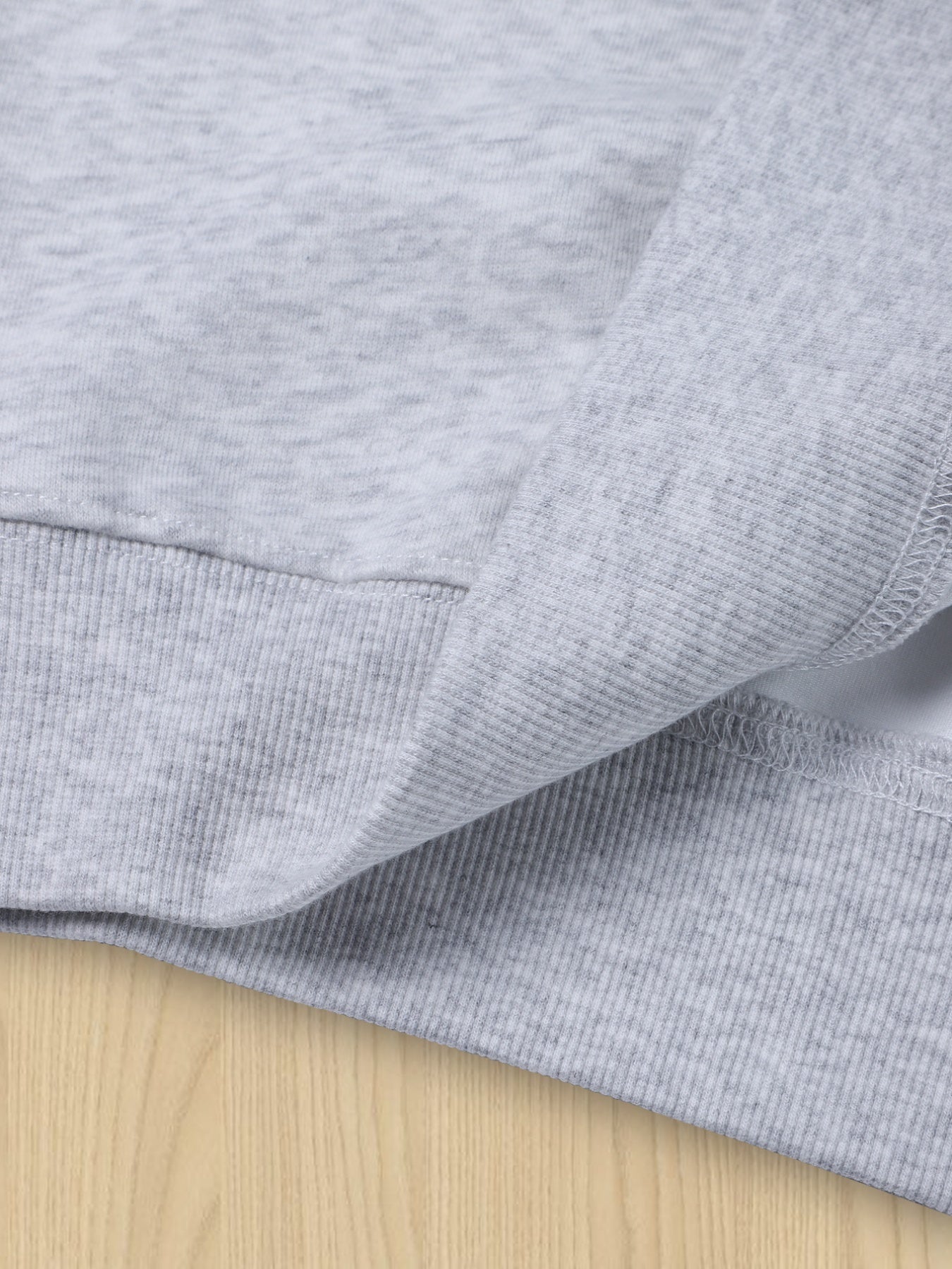 Women's Casual Versatile Fashion Round Neck Long Sleeve Cotton Pullover Sweatshirt
