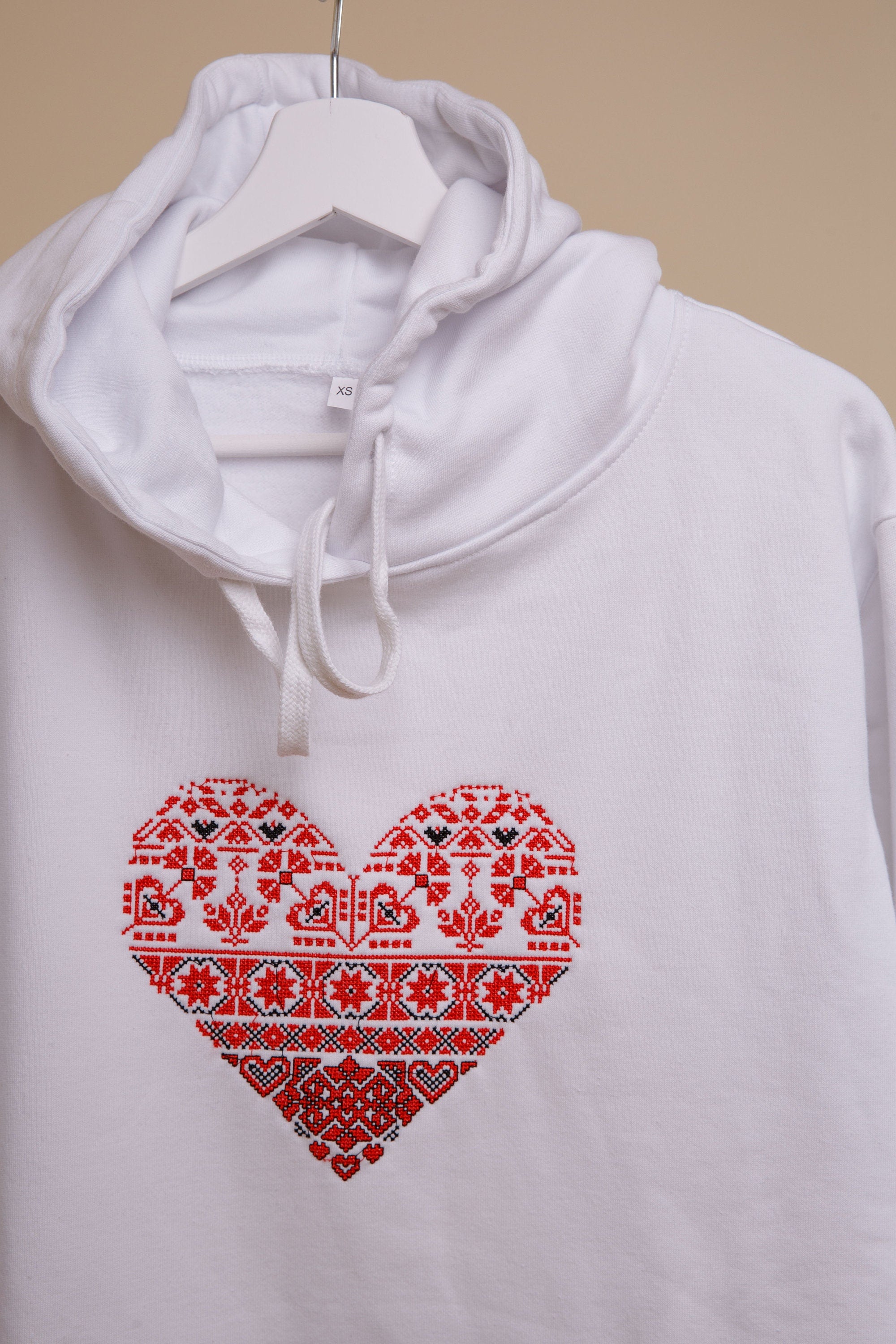 Ukrainian embroidery hoodie - Women's embroidered Hoodies - Embroidered sweatshirt for women