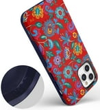 Casely iPhone Case | Painted Flowers | Frida Kahlo Floral Girly Case