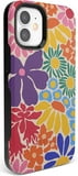 Casely iPhone Case | Flower Patch | Girly Floral | Compatible with MagSafe | Bold Protective Design