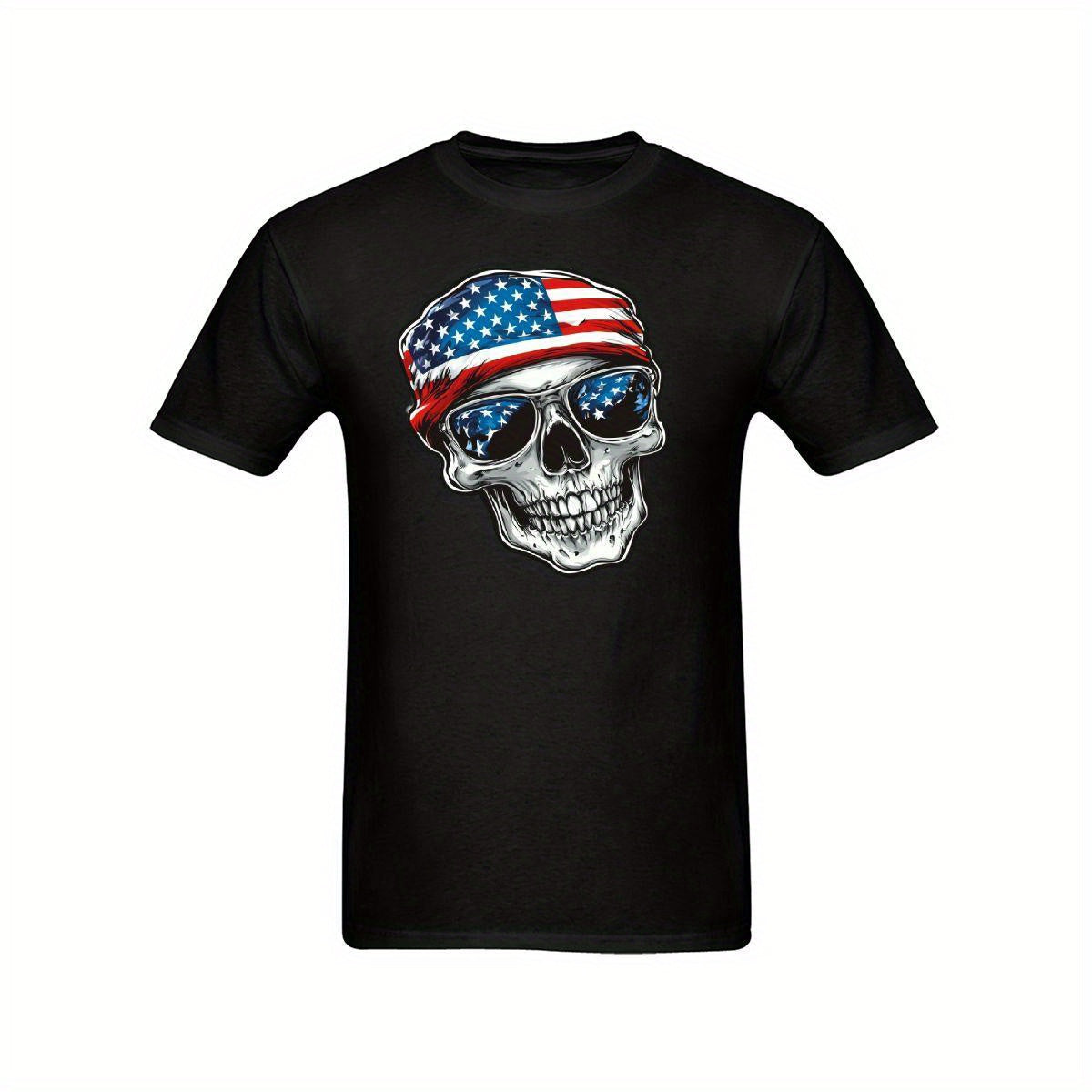 Vintage-Inspired Round Neck T-Shirt - Short Sleeve, All-Season Casual & Sportswear Top