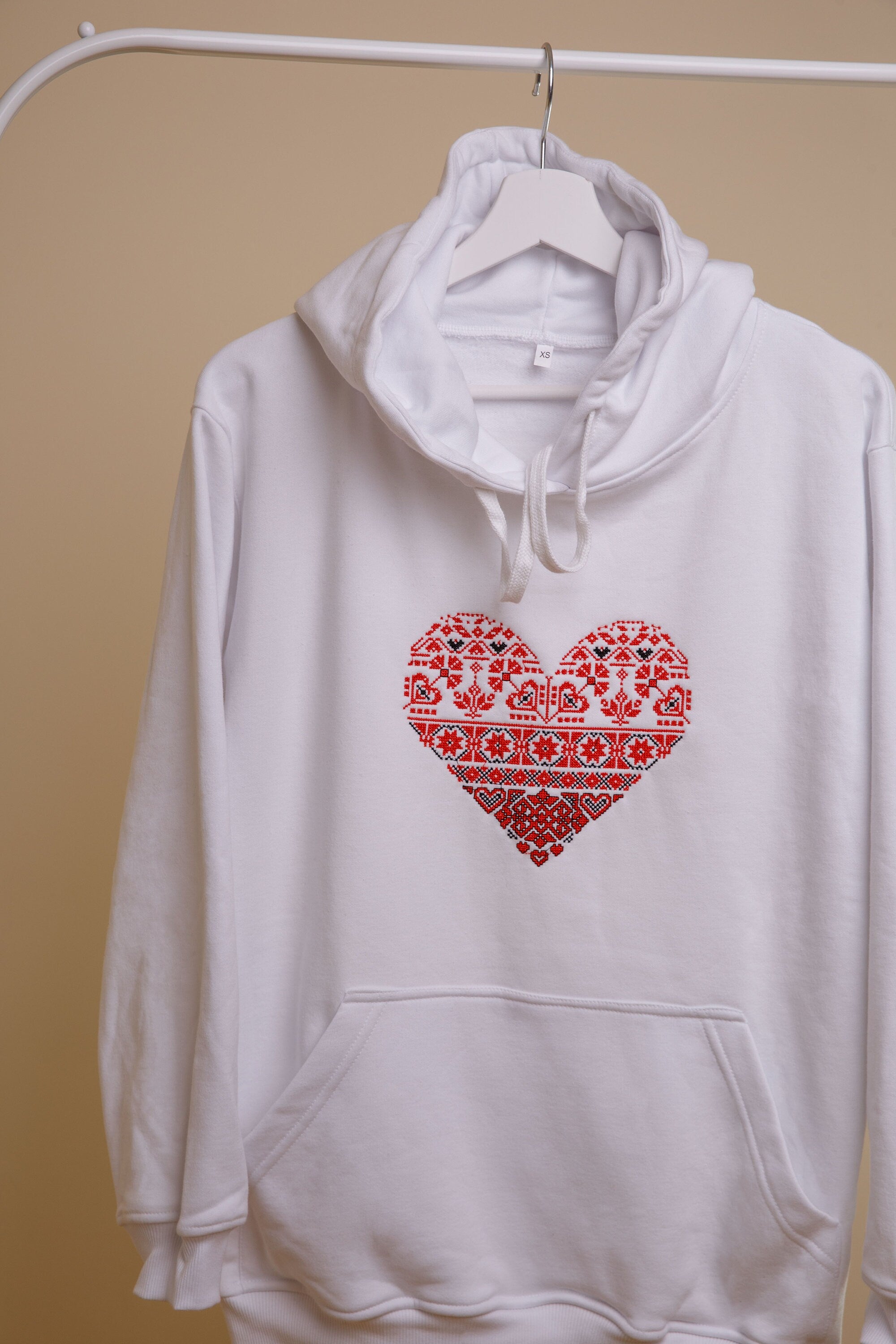 Ukrainian embroidery hoodie - Women's embroidered Hoodies - Embroidered sweatshirt for women
