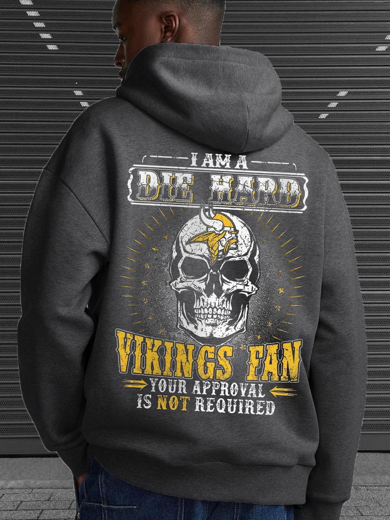 A Trendy Printed Casual Pocket Hoodie and a Cozy Fleece Hooded Sweatshirt, with Striking Graphic, for Bold Sports Fans, Men and Women