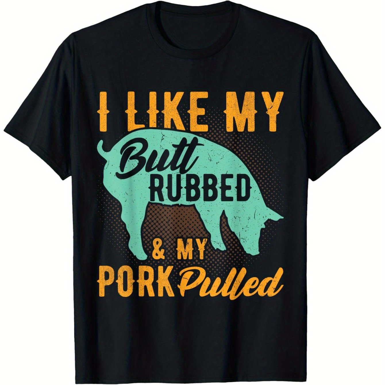 Men's Funny BBQ Graphic T-Shirt -
