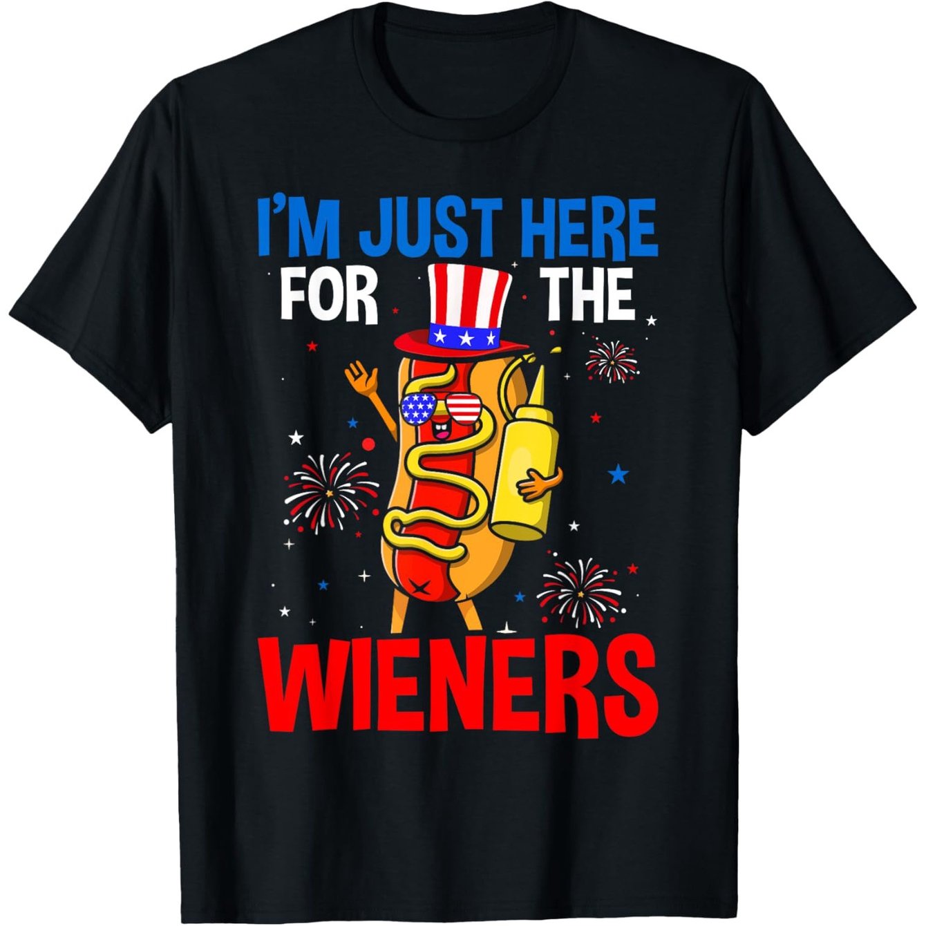 Funny 4th of July Patriotic T-Shirt for Men -