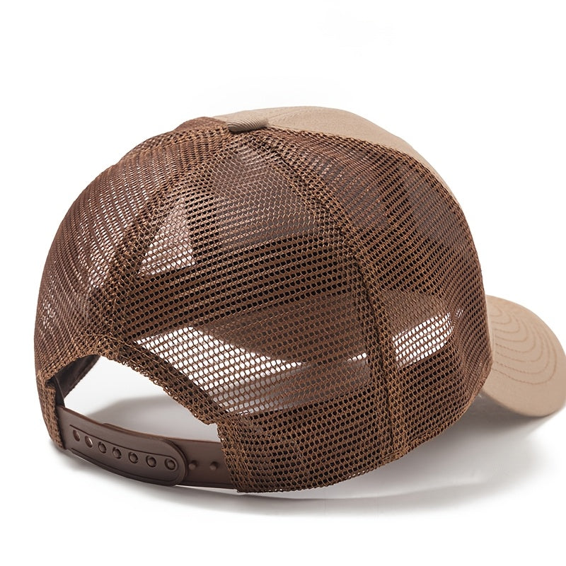 Fashionable Outdoor Sunshade Baseball Cap with a Heart And Horse Pattern, Suitable for Both Men And Women, Perfect for Casual Wear, Outdoor Parties, And Truck Drivers.