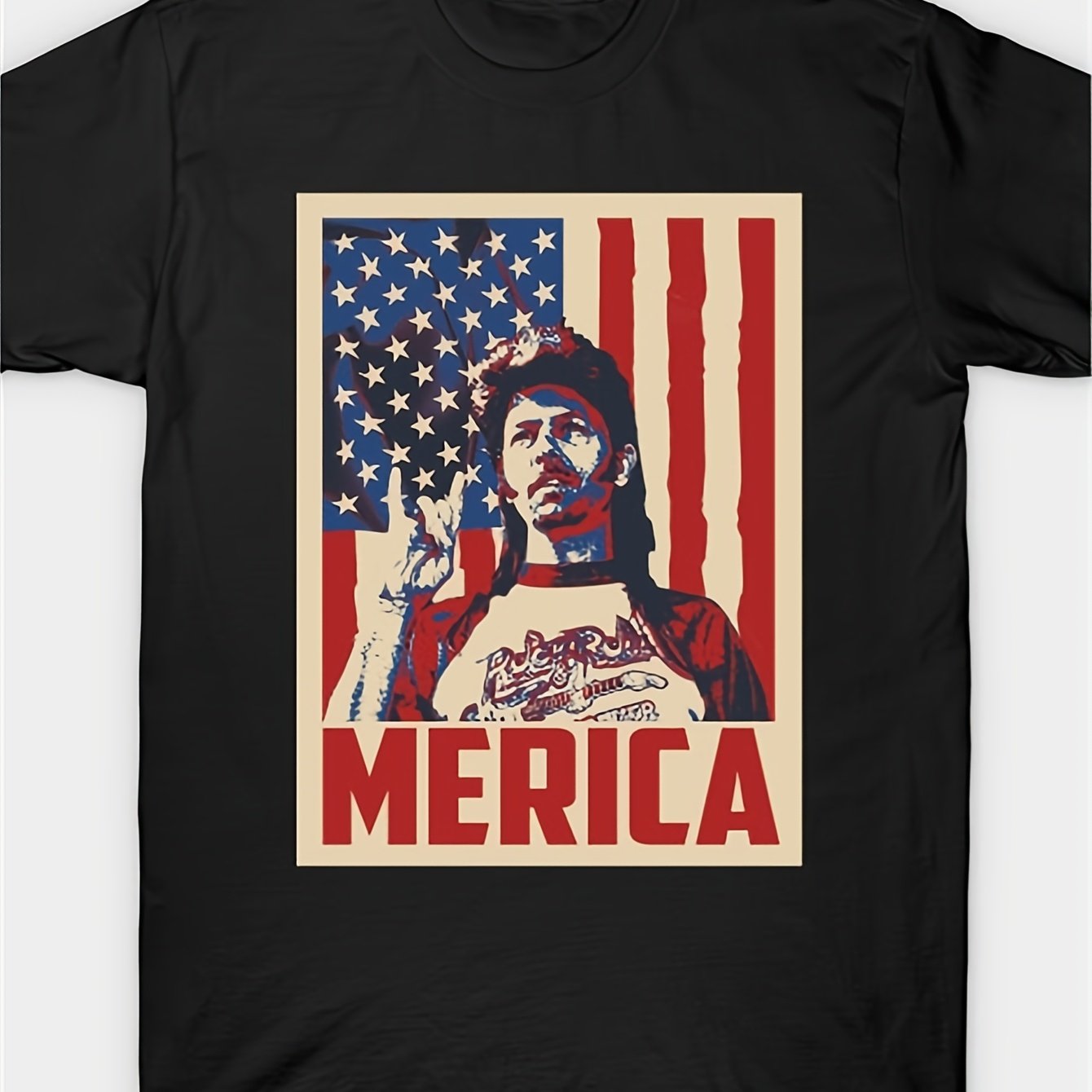 Joe Dirt Merica T-ShirtPrint-black 220g new arrived Pure Cotton Suitable For Birthday Parties Daily Commuting T-shirt Suitable For Giving Gifts To Family Members