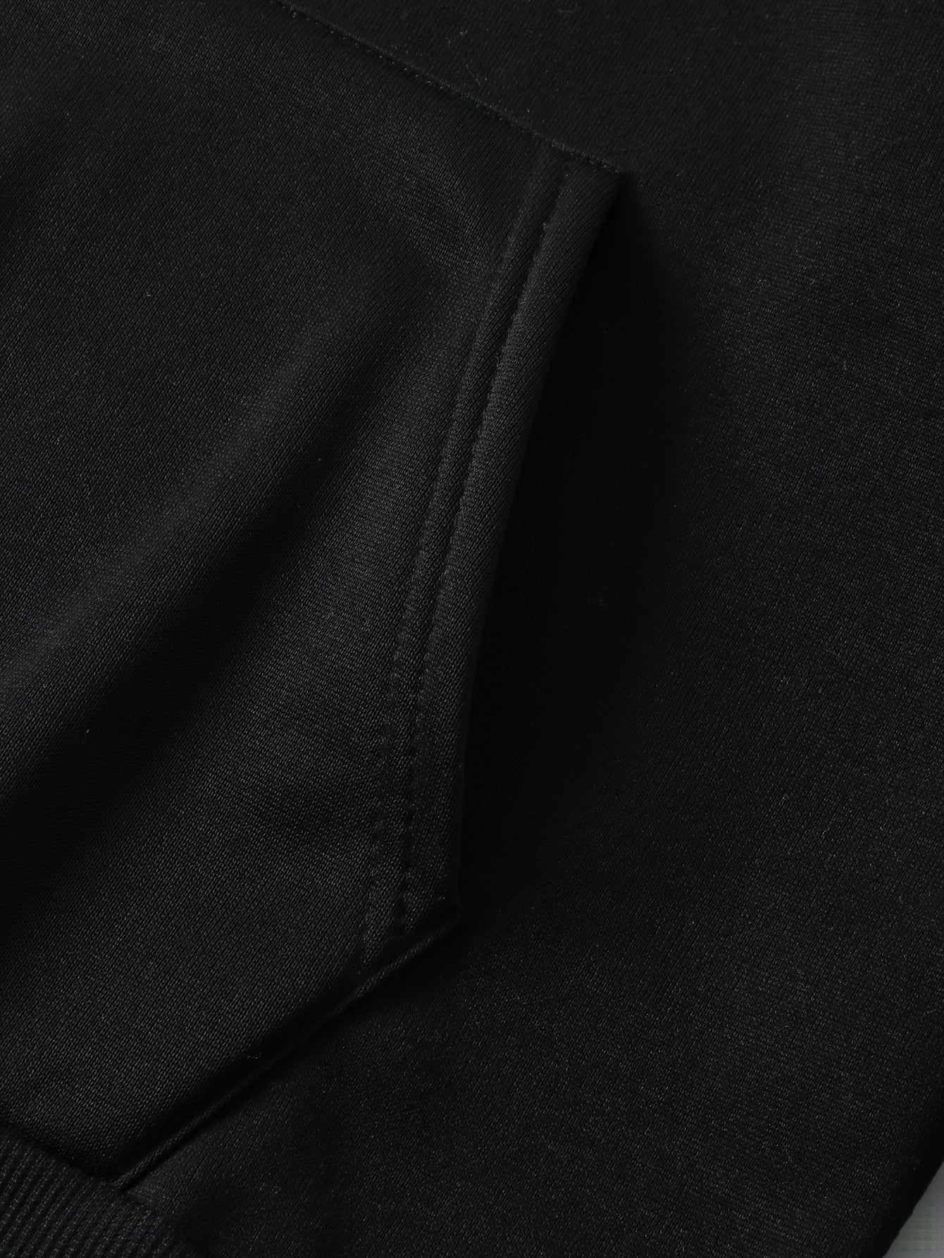 Cozy 100% Polyester Alphabet Lettering Print Hoodie - Women's Casual Drawstring Sweatshirt for Fall/Winter - Black