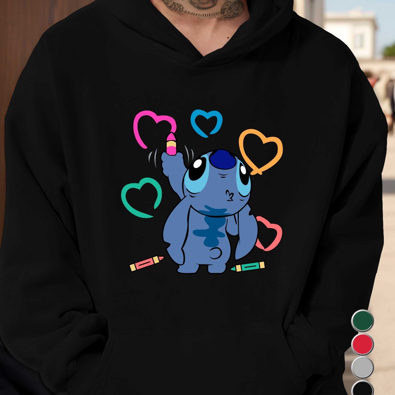 Disney Disney Stitch Men'S hoodies