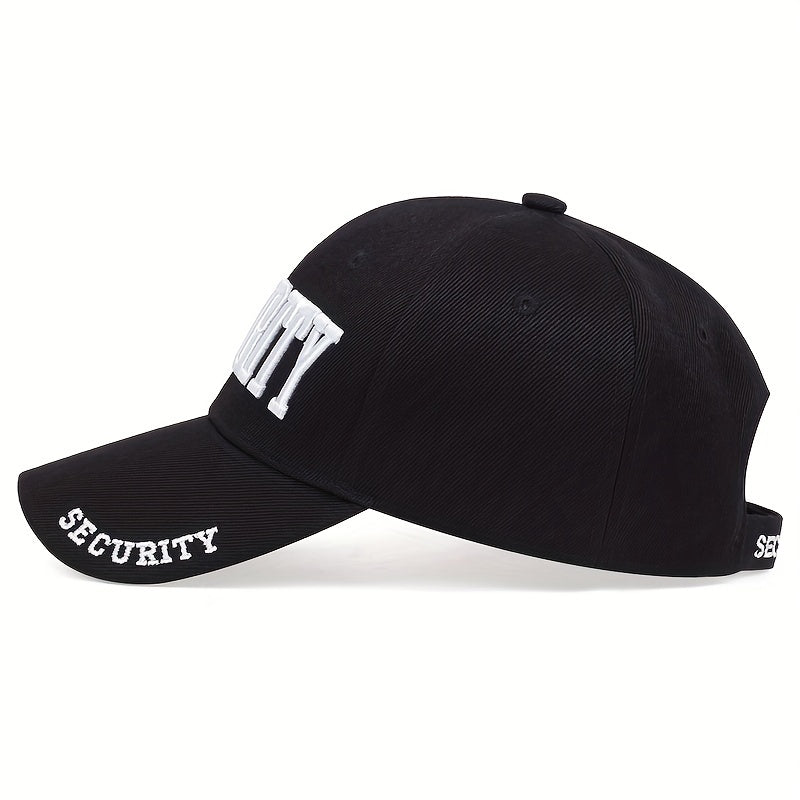Sun Protection Curved Brim Baseball Cap - Letter Embroidered Hip Hop Sports Hat for Outdoor