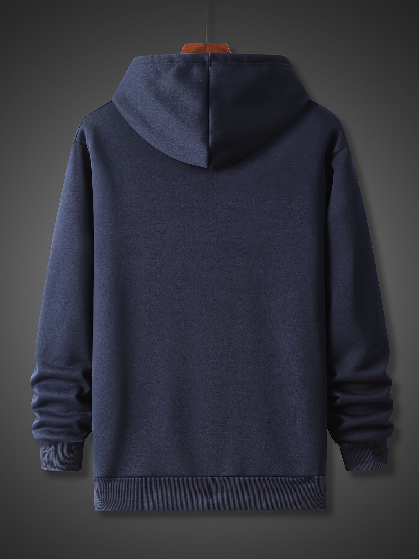 Kangaroo Pocket Hoodie - Funny Graphic Print Sweatshirt with Casual Long Sleeve Pullover Design, Perfect for Fall and Winter, Men's Clothing