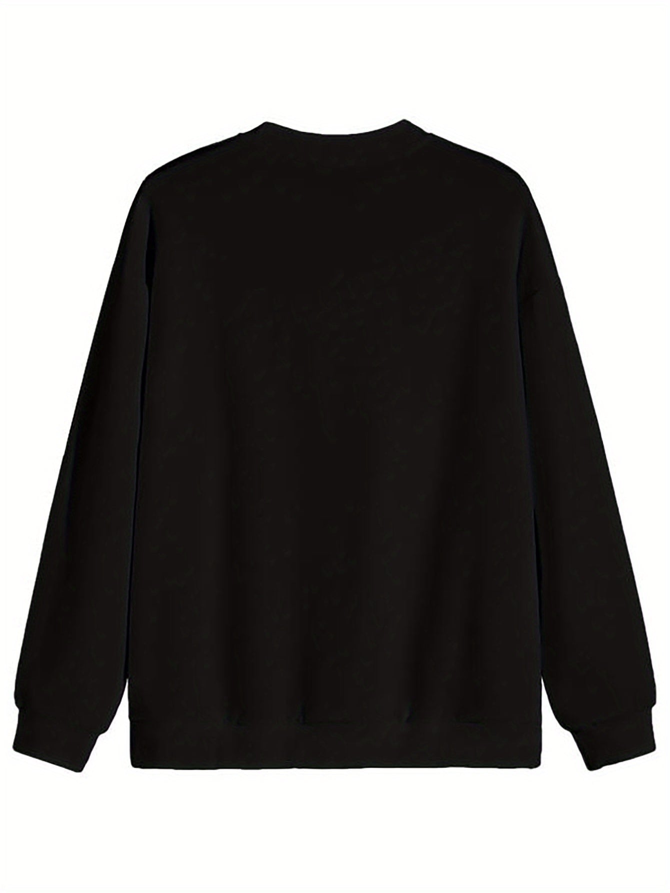 Women's Flower Embroidery Crew - Neck Long - Sleeve Casual Loose Crew - Neck Sweatshirt, Machine - Washable Embroidery Pattern Comfortable Women's Crew - Neck Sweatshirt, The Most Stylish And Comfortable Gift for Female Frien