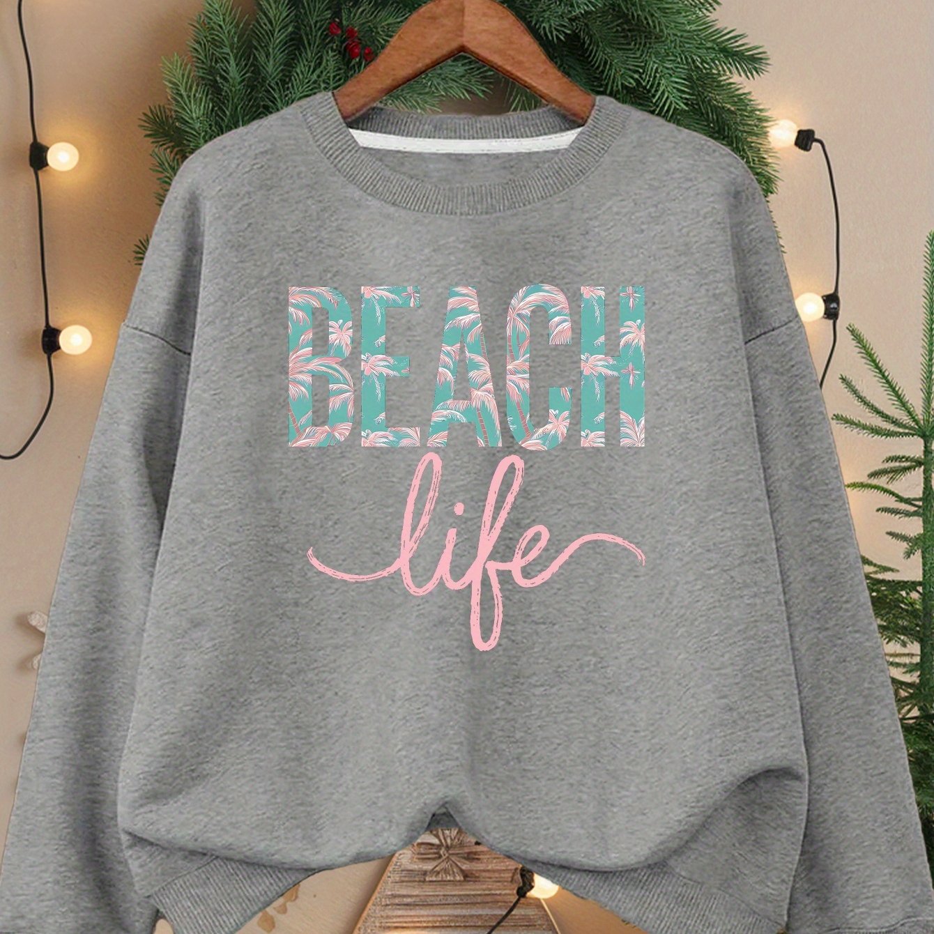 BEACH LIFE women's plus size sweatshirt