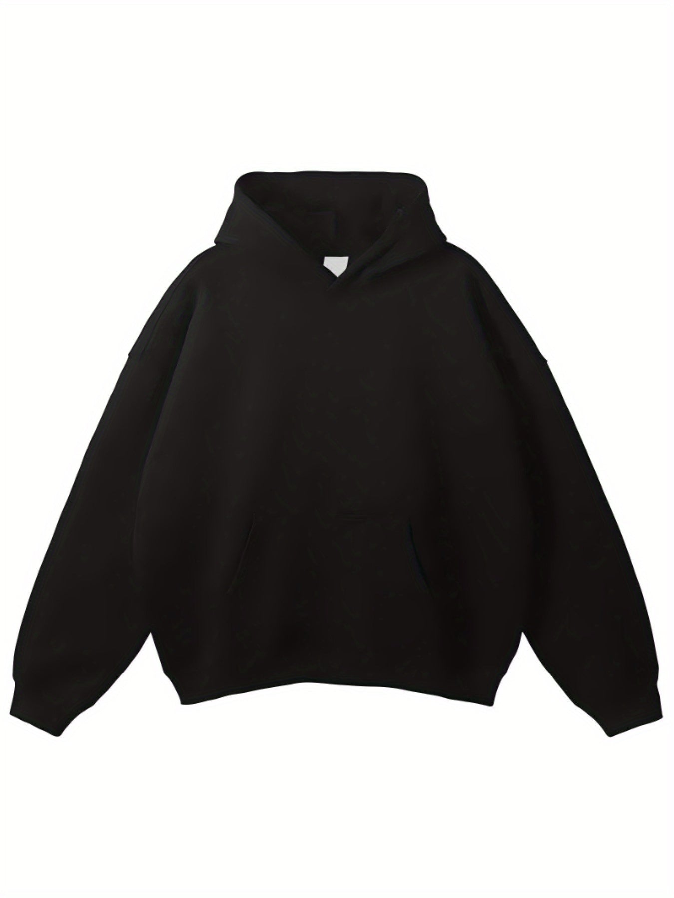 Men's Jalen Green Basketball-Themed Hoodie - Cozy Fleece Pullover with Player Silhouettes, Casual Style for Fall/Winter, Black/Grey