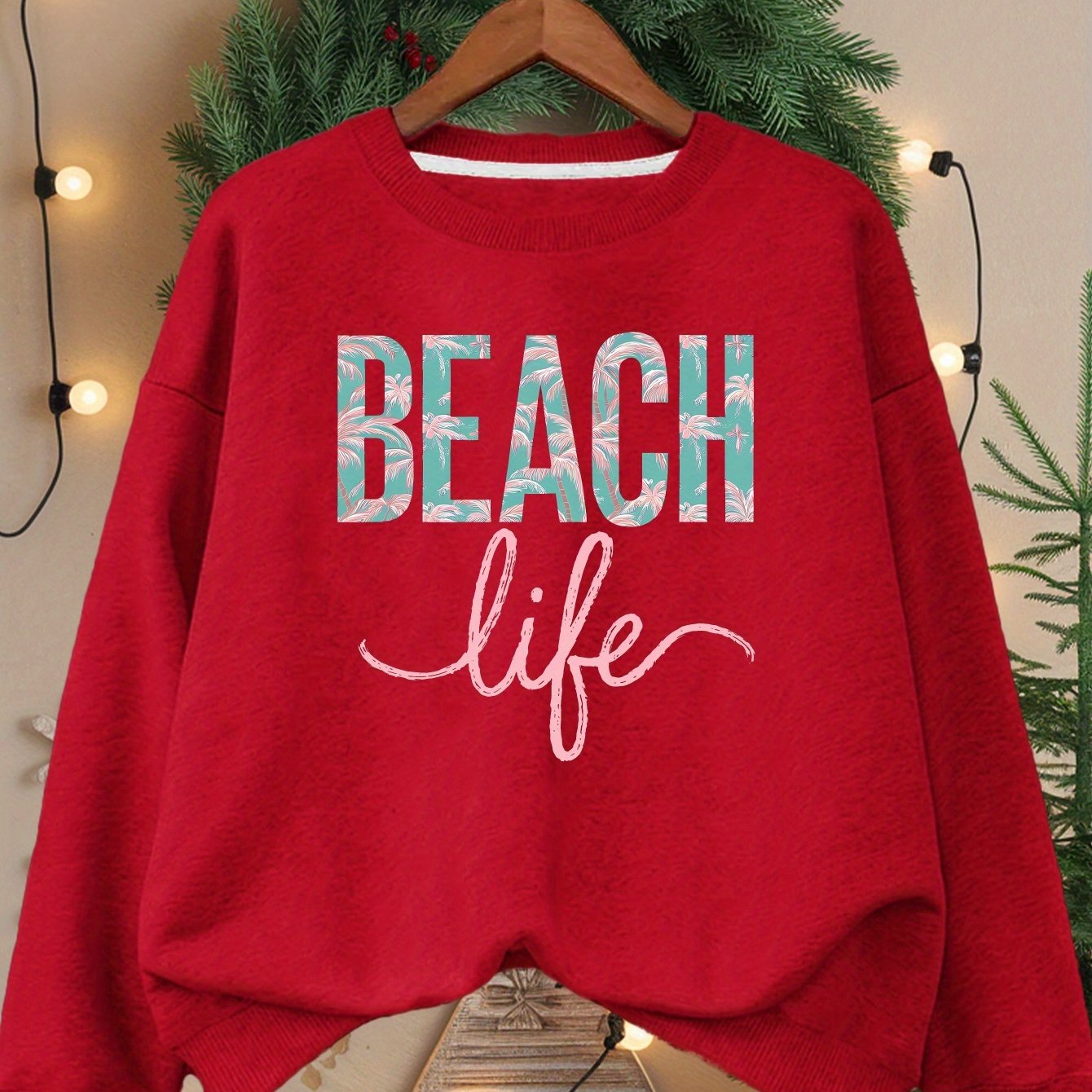 BEACH LIFE women's plus size sweatshirt
