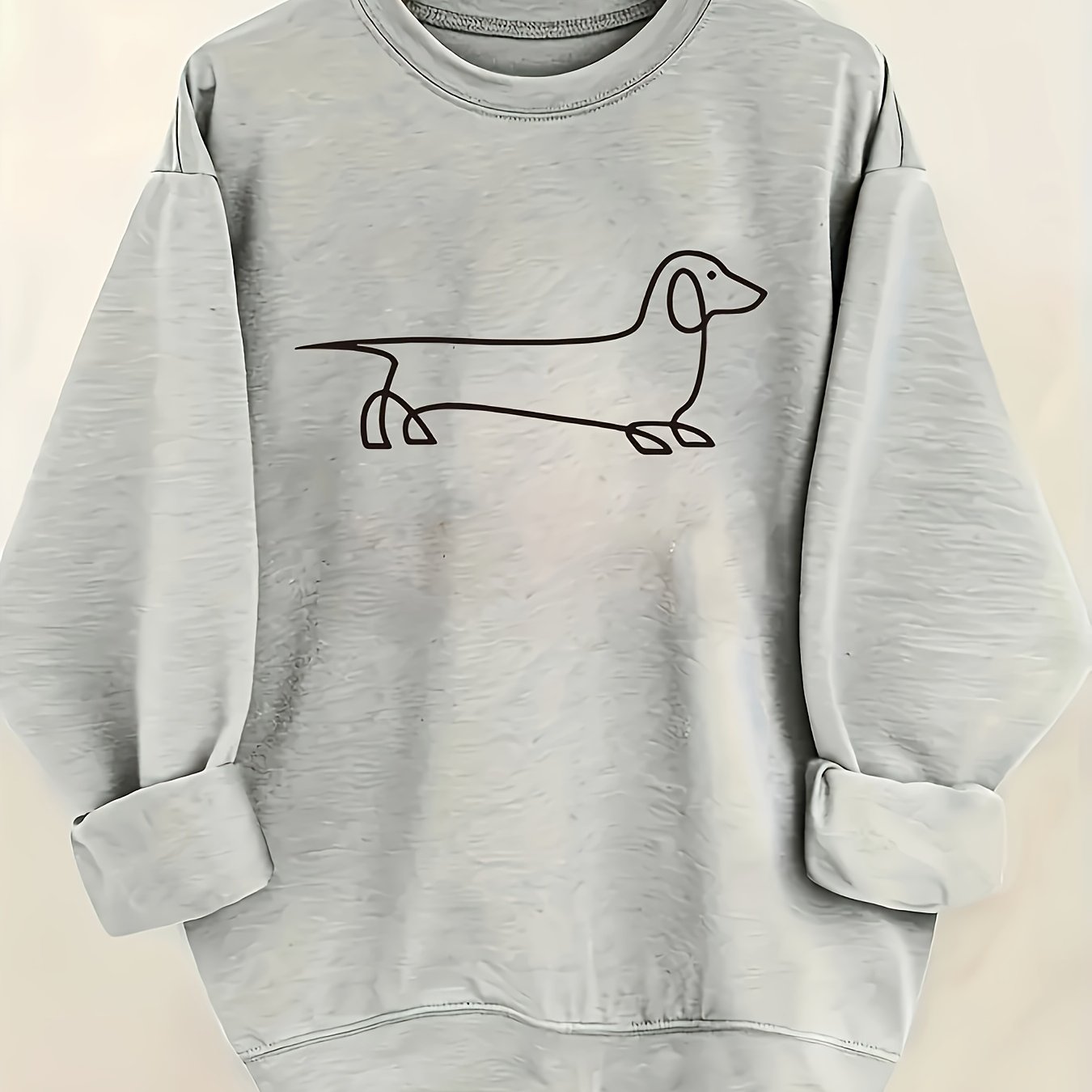 Dog Lover'S Dream - Soft, Casual, Long Sleeve Crew Neck Sweatshirt