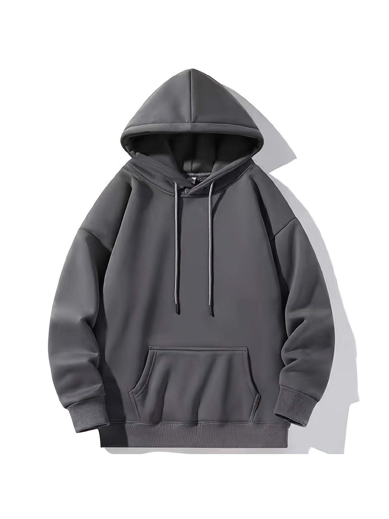 Vintage Football Team Print Hoodie with Kangaroo Pocket - Cotton Blend, Long Sleeve Pullover for Men, Perfect for Fall & Winter Streetwear