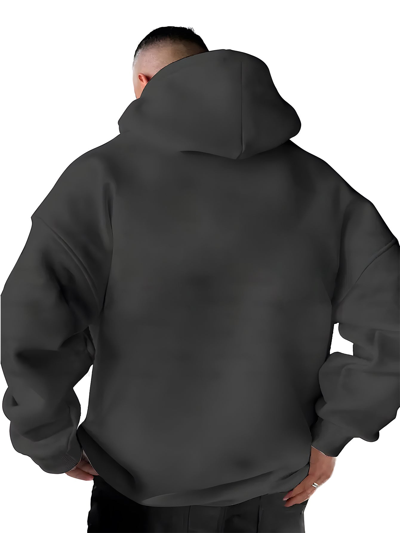FREEDOM Printed Hooded Sweatshirt with Kangaroo Pocket And Plush Casual Long Sleeved Hooded Sweatshirt, Suitable for Outdoor Use