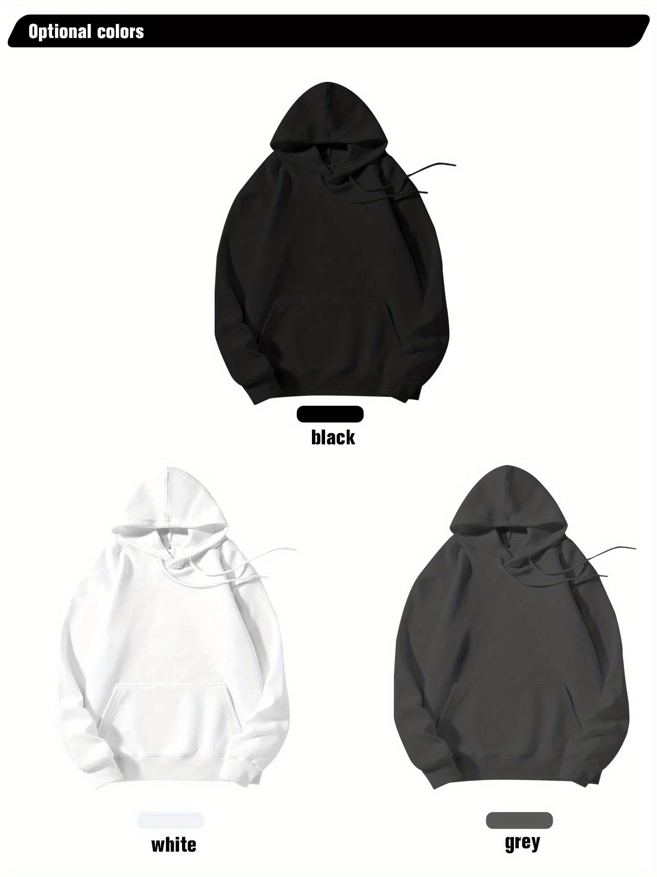 Men's Y2K Basketball Star Graphic Fleece Hoodie - Black, Trendy Hip-Hop Streetwear with Kangaroo Pocket, Perfect for Fall/Winter Casual Wear and Gifts