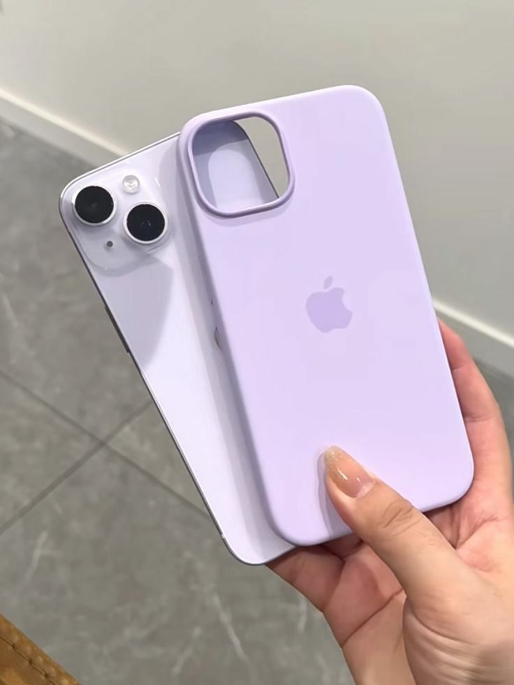 Luxury Original Silicone Apple Purple for Phone case 16 14 15 13 12 Pro Max Official Cases Full Cover