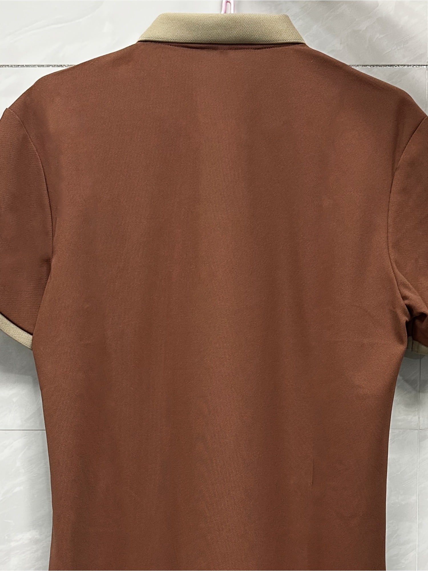 New Men'S Short-Sleeved Polo Shirt with a Collar, High-End Embroidery, Summer Solid-Color Top, T-Shirt, Half-Sleeve, Versatile Men'S Wear