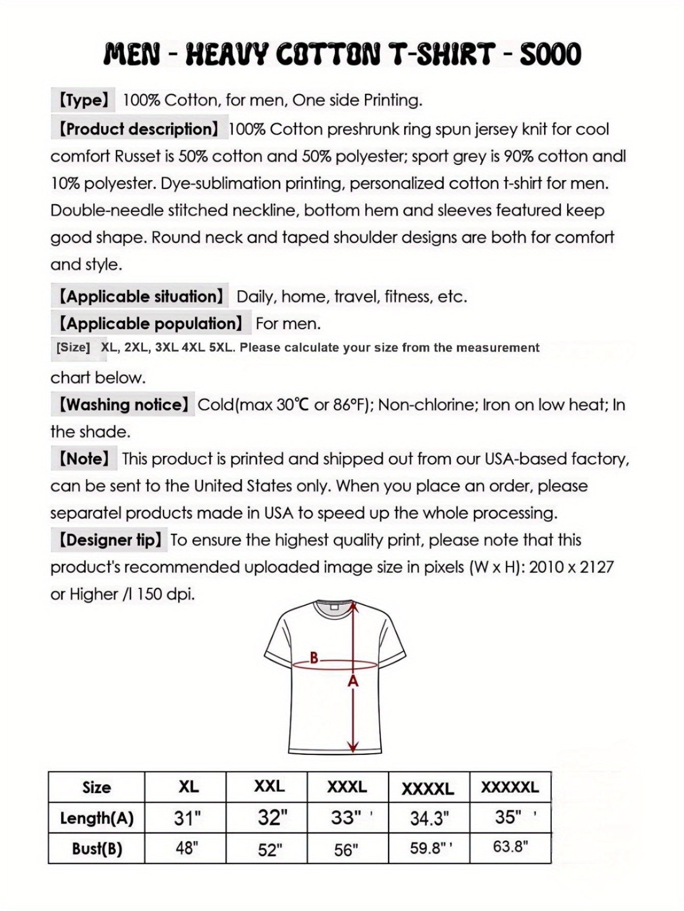 EAGLE AMERIICA INDEPENDENCE DAY T-Shirt Round Neck T-Shirt 100% Pure Cotton Breathable Machine Washable 180g Fabric weight Regular Size XL-XXXXXL T-Shirts, Plus Size