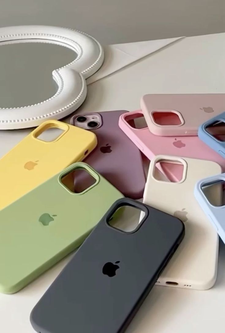 Luxury Original Silicone Apple Periwinkle for Phone case 16 13 15 11 12 Pro Max Official Cases Full Cover