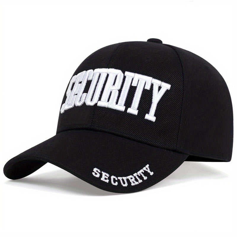 Sun Protection Curved Brim Baseball Cap - Letter Embroidered Hip Hop Sports Hat for Outdoor