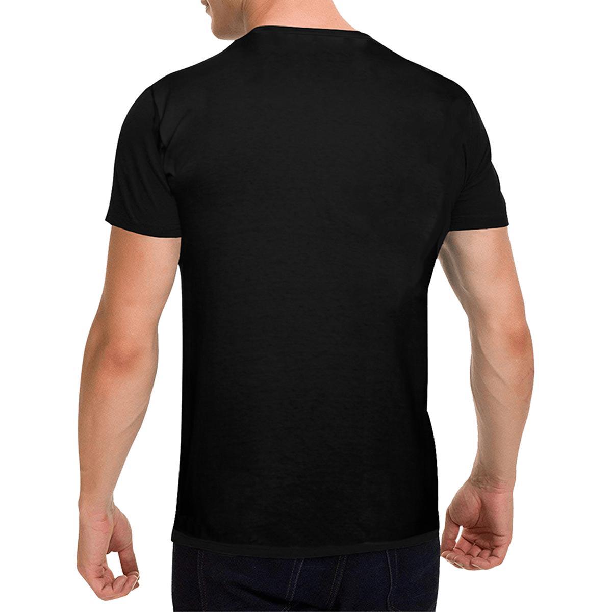 Vintage-Inspired Round Neck T-Shirt - Short Sleeve, All-Season Casual & Sportswear Top